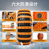 Zuohuan car anti-skid chain snow SUV off-road vehicle sedan car tire universal iron chain does not damage the tire artifact winter upgrade thickened two wheels 8 pieces suitable for 165-255