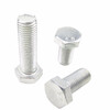 Jishuo GB30 national standard galvanized external hexagonal bolt 4.8 grade galvanized hexagonal head screw knock bolt M16*190