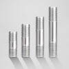 Bingneng M12-M48 304 stainless steel double-head bolt screw two-head thread screw two-head threaded screw rod stud M39*150 1 piece