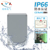 Cast aluminum waterproof box outdoor waterproof aluminum box metal ip66 industrial monitoring outdoor explosion-proof junction box FA221358555mm