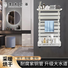 SHENGDASANREQI St. David Bathroom Home Plumbing Wall-mounted Bathroom Copper-Aluminum Composite Basket Radiator Gun Gray 400x600mm