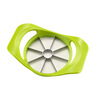 Lion Orixing apple splitter stainless steel apple slicer household plastic fruit splitter slicing knife green large eight-section cutter