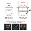 Momscook stainless steel steamer steamer steamer 304 material double-ear steamer (ZG1609) steamer 16cm