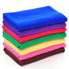 Microfiber absorbent cleaning towel car towel hotel barber shop rag white towel labor protection 30.70 thick blue 65g