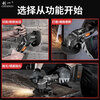 XMSJ lithium electric angle grinder polishing machine rechargeable grinder multi-function cutting machine angle grinder exclusive model with two batteries + top configuration
