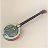 Jingqiao Sanxian Qinqin musical instrument round Qinqin Guangdong ethnic plucked instrument elderly instrument mid-range full tone