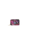Victoria's Secret Victoria's Secret Small Zipper Wallet Card Holder Fashionable Multiple Card Slots Compact, Exquisite and Portable Black Lily One Size
