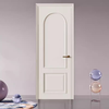 Solid wood door, bedroom door, French cream style painted door, silent interior door, retro door, white solid wood composite door, solid wood composite, custom-made, pre-payment