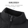 Shanshan (FIRS) 300g Duck Down Graphene Down Jacket Men's Winter New Warm Heavyweight Thick Stand Collar Jacket 752 Black L (175) Down Filling 285g