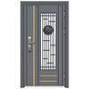 Vinoa Korean door ventilation door 304 stainless steel single door thickened entry residential unit sliding entry door security door style 7 201