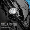 Fashionable Cartier watch strap Cartier blue balloon strap for men and women genuine leather strap blue balloon strap folding buckle black silver buckle 12.20mm