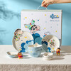 Modern Housewife Crayon Shin-chan Cartoon Tableware Set Ceramic Bowls and Tableware Children's Rice Bowl Gift Bowl and Dish Set Gift Box 9-piece Set Daydreamer Food for Two Gift Box