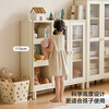 Lin's Home Children's Bookcase Bookshelf Living Room Standing Cabinet Storage Storage Cabinet Floor-standing Home Bookcase with Door LH277X2