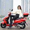 Jilang Xunying 125 scooter motorcycle Super Eagle Shangling Ghost Fire scooter National IV EFI style export version with high configuration National IV EFI can be branded white