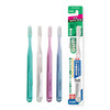 G U M Kang Tejia #166 medium-bristle toothbrush for deep tooth cleaning adult toothbrush 1 pack (random color)