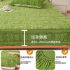 Ruiba thickened milk velvet fitted sheet mattress protector all-inclusive bed sheet tatami bed cover 2024 single child gf bear-green cat-like milk velvet/thermostat lock 90x200cm-single fitted sheet suitable for 5-28cm mattresses