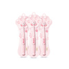 Lengsuanling All Things Can (Cute) Toothbrush, 7x Densified Hair Transplantation, Thick and Soft, Protects Gums, Pack of Three