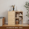 Yamele small cabinet living room bedroom study balcony dormitory office simple bookcase bookshelf floor-standing five-lattice cabinet combination