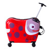 OOPS Swiss brand cycling trolley case, children's suitcase, children can ride on the bicycle suitcase, universal wheel suitcase, can board the plane