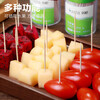 Double gun disposable toothpicks double-headed bamboo toothpicks fruit picks snack picks 1000 cans