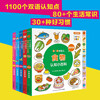 Click-to-read version: 5-volume cognitive encyclopedia for 0-4-year-old children. Chinese-English bilingual children's enlightenment book. Baby early education enlightenment tear-resistant board book cognitive book. Supports the old version of Little Monkey Skin's point reading pen to buy. Click to read. Audio book. Audio book. Early education audio book.