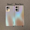 X is suitable for OPPO Reno7 original disassembled original back cover glass reno7pro original back cover body accessories Reno7 Star Language Wish without lens original can pass