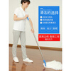 Haoba non-shedding, absorbent silk cotton mop, wood floor wax mop, microfiber mop, replaceable mop head, ply silk mop set plus replacement head, 1 rod + 1 clip +