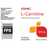 GNC L-carnitine nutrient l-carnitin stubborn men and women sports fitness supplement body shaping 500mg L-carnitine capsule (sports type) 60 capsules * 1 bottle