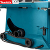 Makita Makita table saw MLT100N woodworking miter saw 255mm 10-inch sliding table saw panel saw 45-degree workbench dust-free electric saw MLT100N dust-free set distribution stand and vacuum cleaner