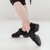 Sansha modern dance shoes mesh sports dance shoes air cushion soft bottom women's square dance shoes P22LS black 38
