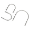 Jinggong 304 stainless steel U-shaped bolt U-shaped screw nut set U-shaped pipe clamp pipe clamp hoop fixed buckle M16*219 (1 piece) 304