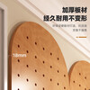 Jiayi solid wood shelf wall storage rack TV wall one-word partition storage rack set-top box rack bookshelf