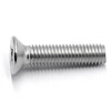 Easy flat head screw 304 stainless steel cross countersunk head screw bolt machine screw M1M3M4M5M6M8M10-M12 M5*16 (50 pieces)