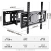 Zhilong TV Telescopic Mount TV Bracket Rotating Wall Mount (32-75 inches) is suitable for Xiaomi TCL Hisense Skyworth Universal TV Stand 32-75 Strengthened Six Arms丨Super cost-effective