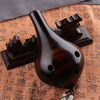 Daoyun Ocarina 6-hole Ocarina Advanced Alto C Key Six-hole Smoked Ocarina with Teaching Materials