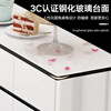 Huanghai Furniture Light Luxury Sideboard Wine Cabinet Simple Modern Home Multifunctional Large Capacity Storage Kitchen Cupboard Living Room Tea Cabinet Painted White Bright Color 140*40*87CM