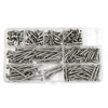 Bingyu 304 stainless steel self-tapping screw set A1 type M3.9 countersunk head self-tapping screw 240PC/box BH-597