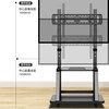 Beishi Mobile TV Bracket (32-100 inches) Universal Floor-standing TV Mount TV Cart Video Conferencing Display Mobile Cart Floor-standing TV Bracket 60-120 inches Double the load-bearing capacity Special for large screens