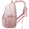 Edison invented schoolbags for junior high school students and high school students to reduce burden and protect spine for boys and girls with high appearance k013-3 pink