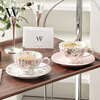 WOOCH Sweet Series Cups and Saucers Gift Boxes, Light Luxurious Exquisite Coffee Cups, Engagement Gifts, and Newlyweds Housewarming Souvenirs