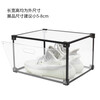 Shoe lover (shoe lover) shoe box storage box transparent acrylic aj sneaker collection shoe cabinet Internet celebrity custom shoe wall dustproof side opening shoe rack black frame (4 pieces) medium side opening (44 size high top)