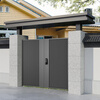 STEFANO custom-made aluminum alloy gatehouse villa courtyard door community outdoor wrought iron gate double door rural courtyard wall garden door style 3 aluminum alloy thickening/square