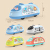 Parents two-way pull-back high-speed train train inertia car baby baby boys and girls children's toys 1-3 years old