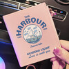 Frocat, literary, fresh and niche design, ins style card holder, wallet all-in-one bag, short, thin, compact, junior high school student, high school student, college student, simple Korean version, personalized creativity, off-white, boat circle HARBOUR