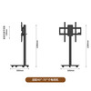 Sencha TV stand can be lifted up and down white floor-standing rack base can be lifted up and down with pitch adjustment with wheels suitable for Hisense Huawei Skyworth TCL Sony 43/55/65/70 inches Toffee TV stand | white version | suitable for 40-70 inches