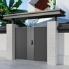 STEFANO custom-made aluminum alloy gatehouse villa courtyard door community outdoor wrought iron gate double door rural courtyard wall garden door style 3 aluminum alloy thickening/square