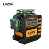 LAISAI laser level 12-line LSG6682 electronic leveling floor and wall integrated reversible plastering dot infrared 12-line LSG6682 green light standard