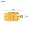 Fengyingzi SMA converter RF coaxial 50 ohm SMA male to MMCX female adapter 1 piece FYZ-SMA/MMCX-JK