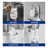 Japanese sink drain basket hanging bag dishwashing faucet storage rack kitchen supplies sink punch-free hanging basket 1 silicone cat drain basket