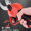 MCCOPER electric pruning shears, electric shears for fruit trees, rechargeable pruning shears, electric shears for pruning thick branches, pruning thick branches for fruit trees, 4.0CM industrial brushless power model (two batteries last for 10 hours) + blade